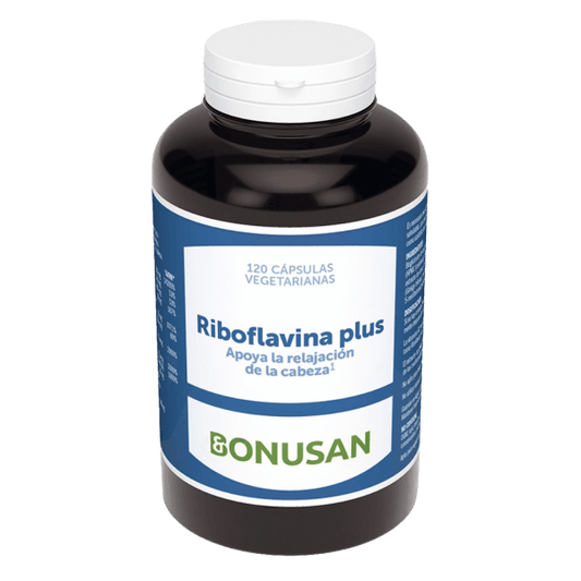 Riboflavina Plus 120 Capsulas | Bonusan - Dietetica Ferrer