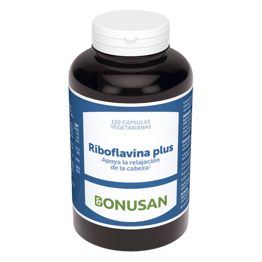 Riboflavina Plus 120 Capsulas | Bonusan - Dietetica Ferrer