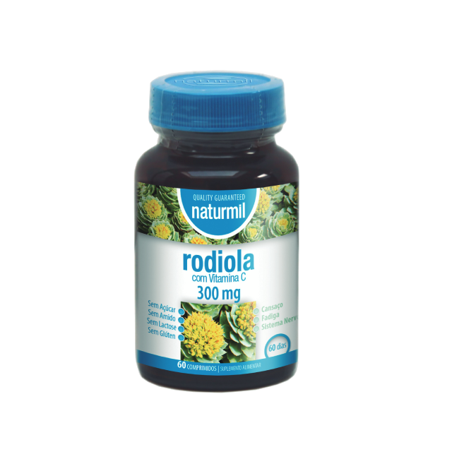 Rodiola 300 mg 60 Comprimidos | Naturmil - Dietetica Ferrer