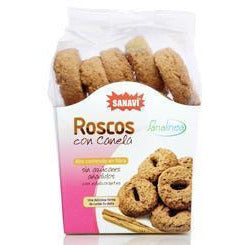 Roscos con Canela 200 gr | Sanavi - Dietetica Ferrer
