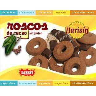 Roscos de Cacao Harisin 150 gr | Sanavi - Dietetica Ferrer