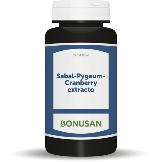 Sabal Pygeum Cranberry Extracto 60 Capsulas | Bonusan - Dietetica Ferrer