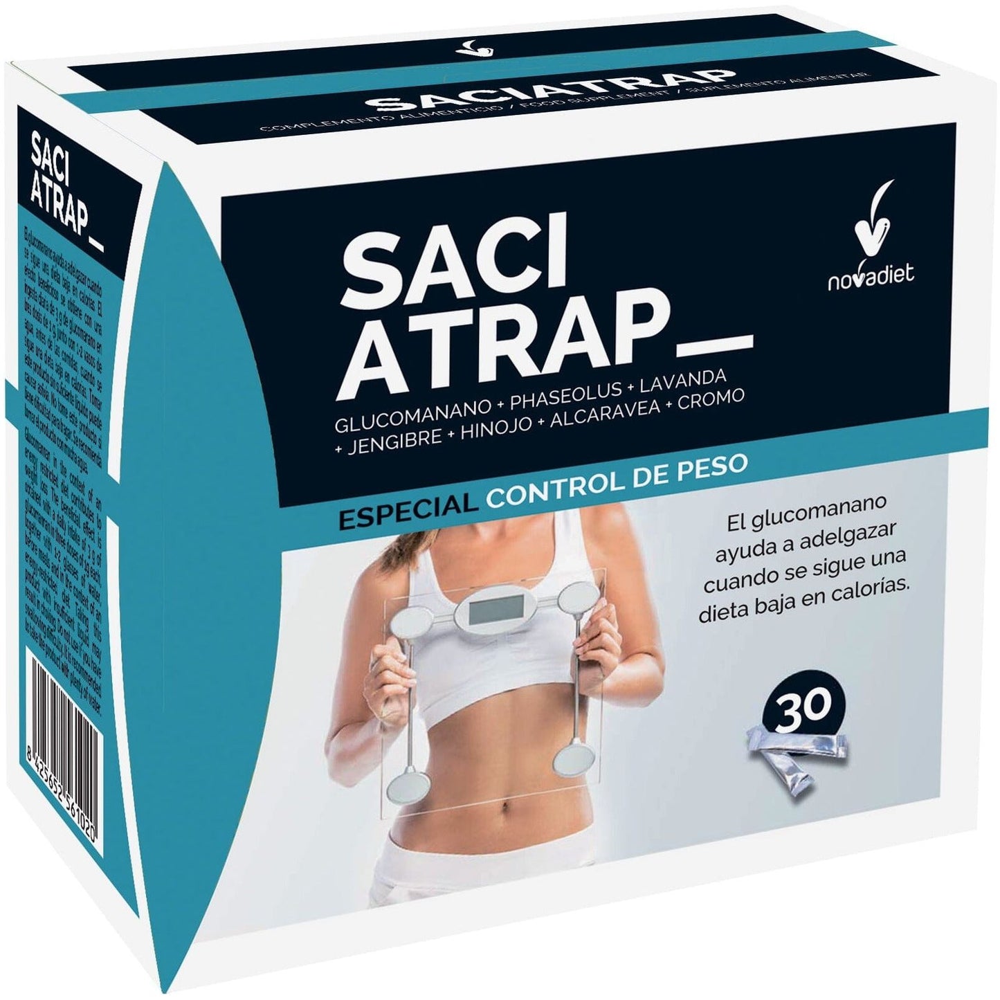 Saciatrap 30 sticks | Novadiet - Dietetica Ferrer