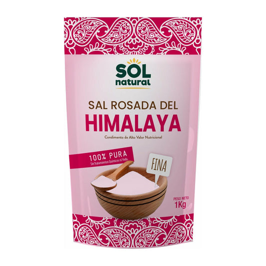 Sal Del Himalaya Fina 1 Kg | Sol Natural - Dietetica Ferrer