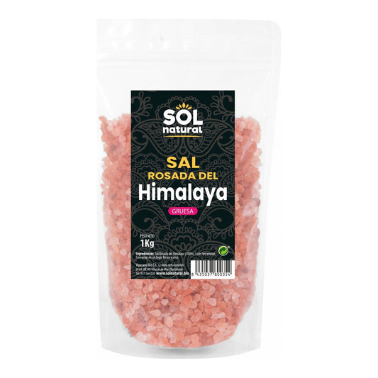 Sal Gruesa Rosada del Himalaya 1 kg | Sol Natural - Dietetica Ferrer