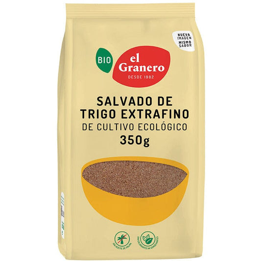 Salvado de Trigo Extrafino Bio 350 gr | El Granero Integral - Dietetica Ferrer