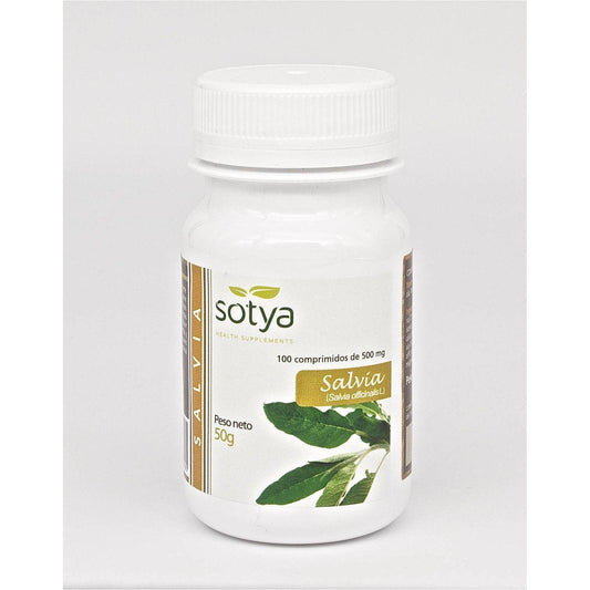 Salvia 100 Comprimidos | Sotya - Dietetica Ferrer