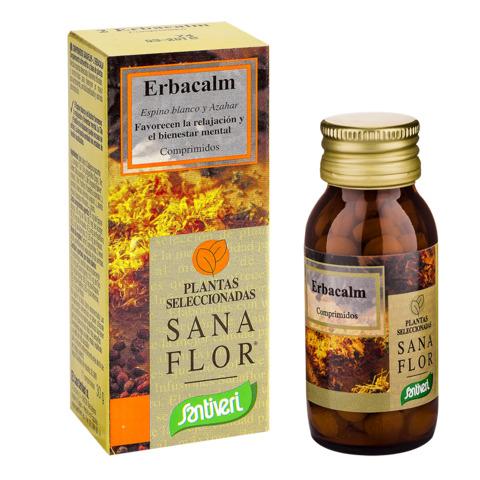 Sanaflor 2 Erbacalm 71 Comprimidos | Santiveri - Dietetica Ferrer