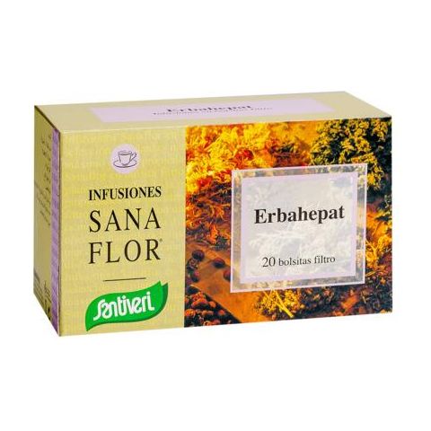 Sanaflor Infusion Erbahepat 20 Bolsitas | Santiveri - Dietetica Ferrer