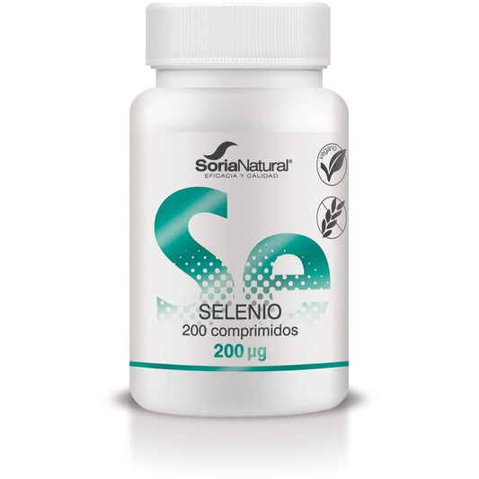 Selenio 200 comprimidos | Soria Natural - Dietetica Ferrer