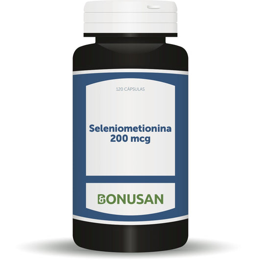 Seleniometionina 200 mcg 120 Capsulas | Bonusan - Dietetica Ferrer
