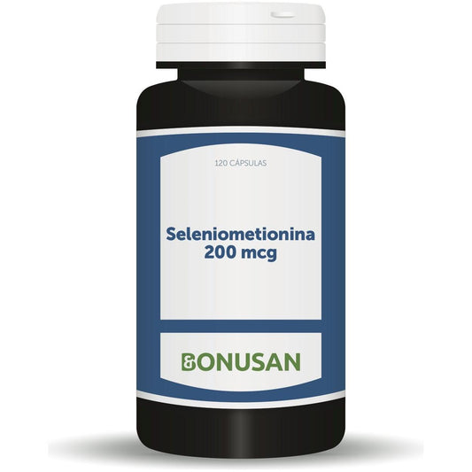 Seleniometionina 200 mcg 120 Capsulas | Bonusan - Dietetica Ferrer