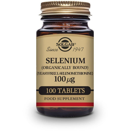 Selenium 100 µg 100 Comprimidos | Solgar - Dietetica Ferrer