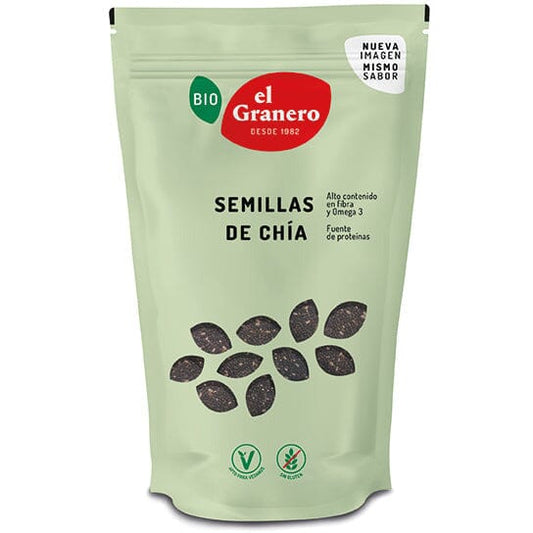 Semillas de Chia Bio 500 gr | El Granero Integral - Dietetica Ferrer