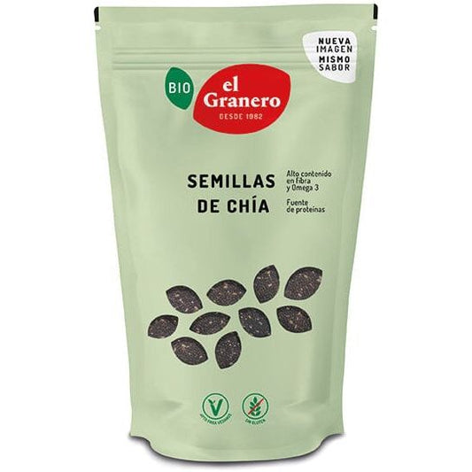 Semillas de Chia Bio 500 gr | El Granero Integral - Dietetica Ferrer