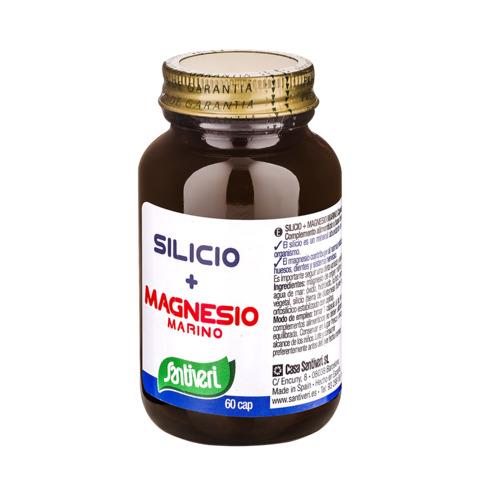 Silicio + Magnesio Marino 60 Capsulas | Santiveri - Dietetica Ferrer