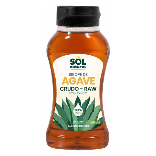 Sirope de Agave Crudo Raw Bio 500 ml | Sol Natural - Dietetica Ferrer