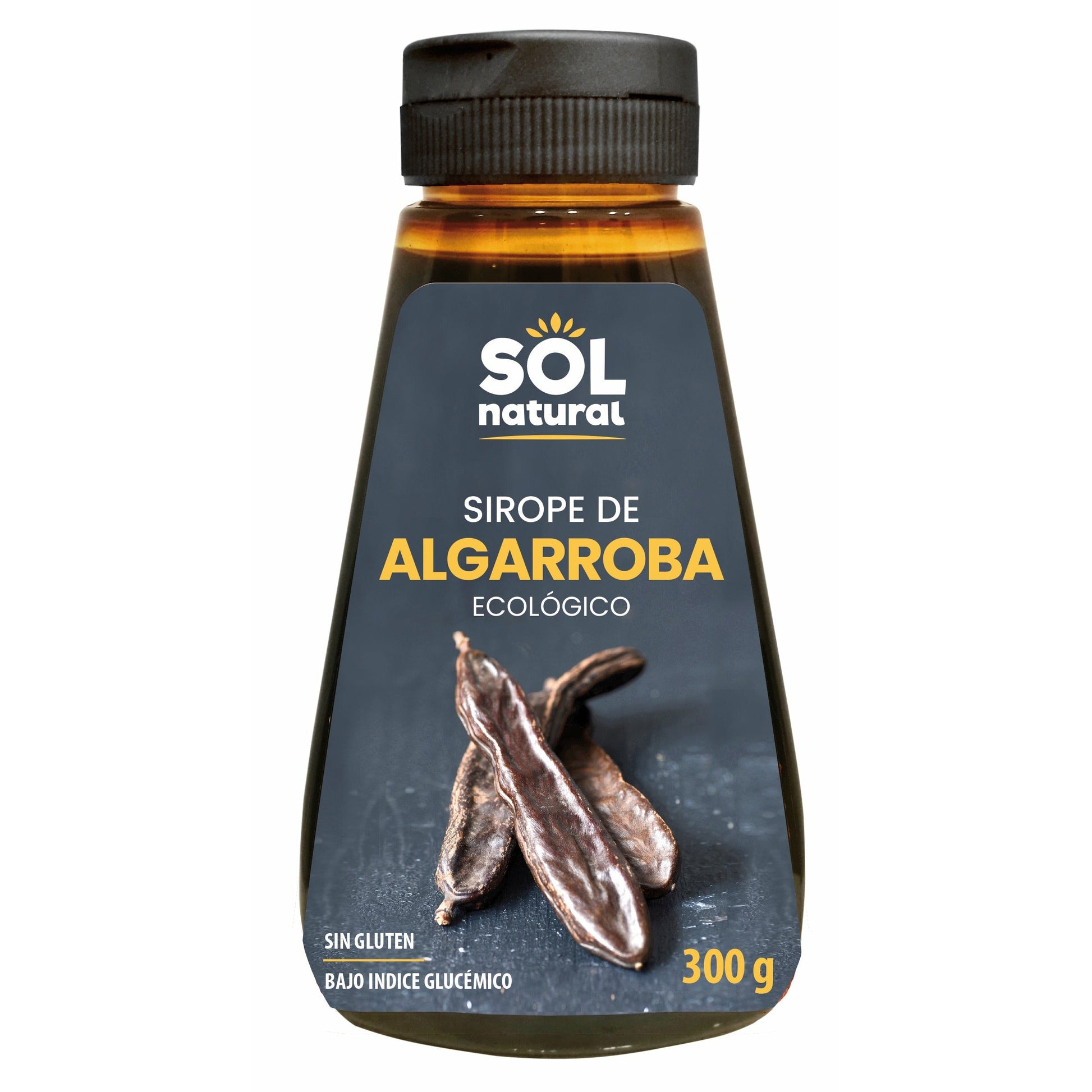 Sirope de Algarroba Bio 300 gr | Sol Natural - Dietetica Ferrer