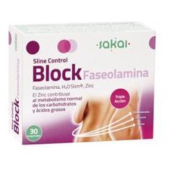 Sline Control Block Faseolamina 30 Comprimidos | Sakai - Dietetica Ferrer