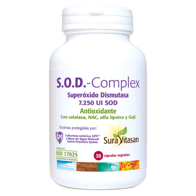 SOD Complex 30 Capsulas | Sura Vitasan - Dietetica Ferrer