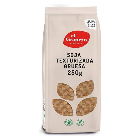 Soja Texturizada Gruesa 250 gr | El Granero Integral - Dietetica Ferrer