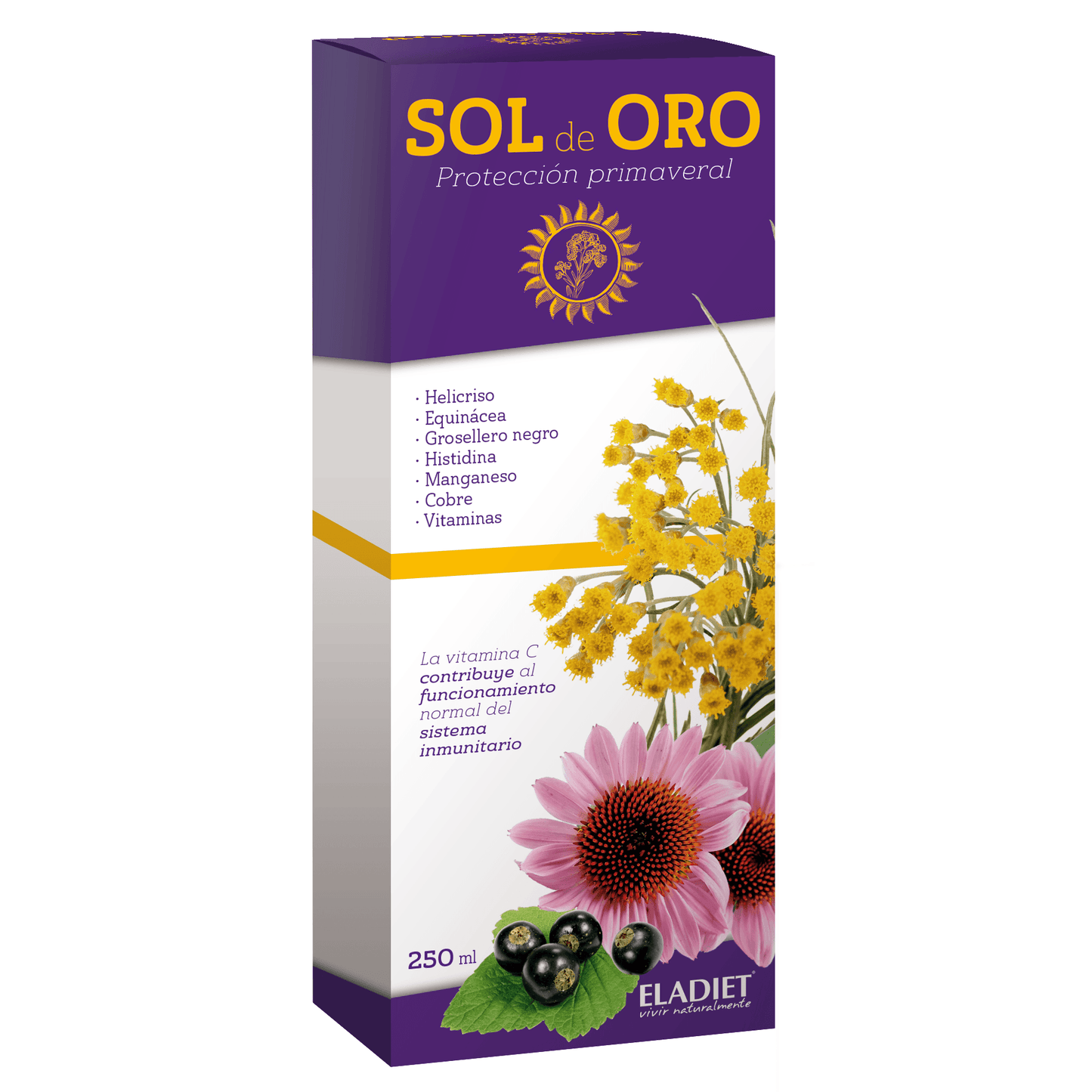 Sol de Oro Jarabe 250 ml | Eladiet - Dietetica Ferrer
