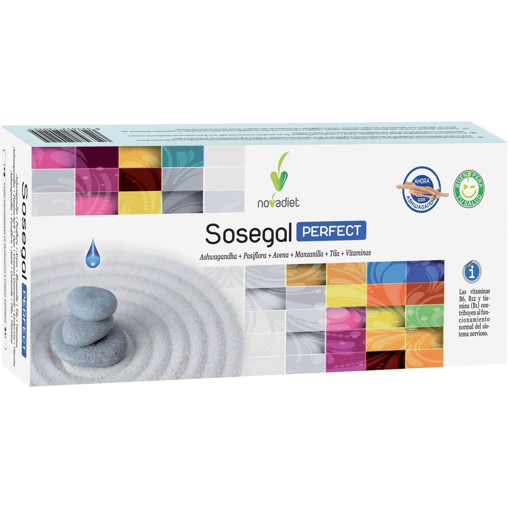Sosegal Perfect 20 viales | Novadiet - Dietetica Ferrer