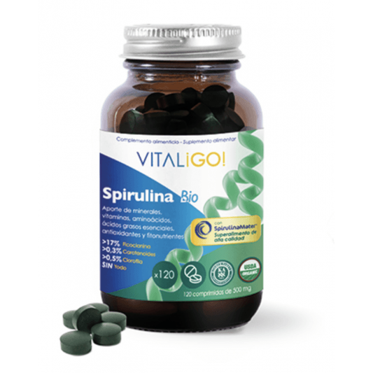 Spirulina 120 Comprimidos | Herbora - Dietetica Ferrer