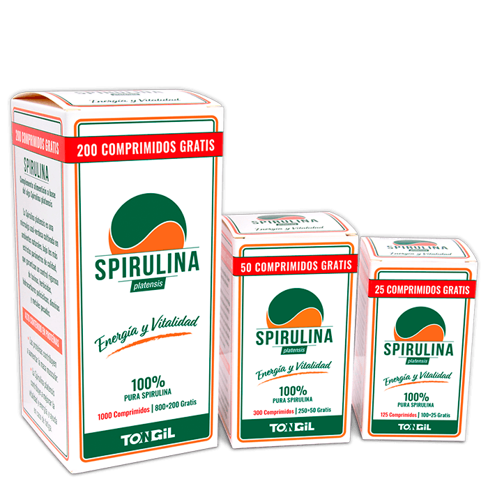 Espirulina Comprimidos | Tongil - Dietetica Ferrer