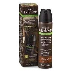 Spray Retoque Castaño Claro 75 ml | Biokap - Dietetica Ferrer