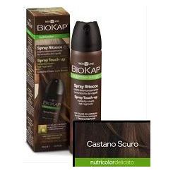 Spray Retoque Castaño Oscuro 75 ml | Biokap - Dietetica Ferrer