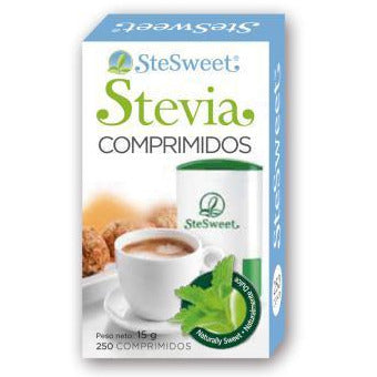 Stevia 250 Comprimidos | Stesweet - Dietetica Ferrer