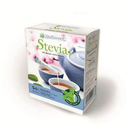 Stevia con Inulina Sticks 50 sobres | Stesweet - Dietetica Ferrer