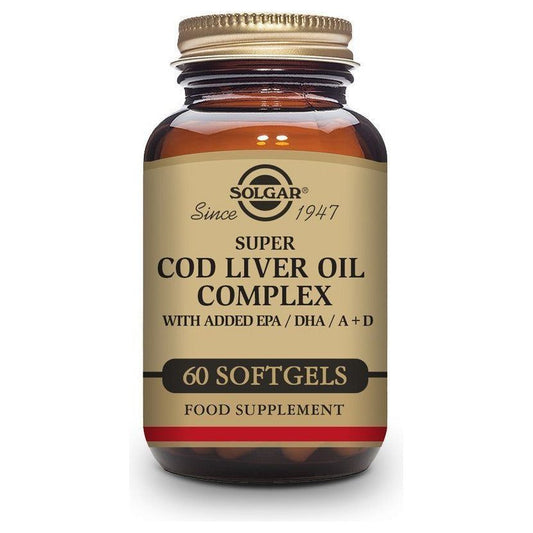 Super Cod Liver Oil Complex 60 Capsulas | Solgar - Dietetica Ferrer