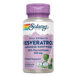 Super Resveratrol 250 Mg 30 Capsulas | Solaray - Dietetica Ferrer