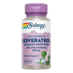 Super Resveratrol 250 Mg 30 Capsulas | Solaray - Dietetica Ferrer