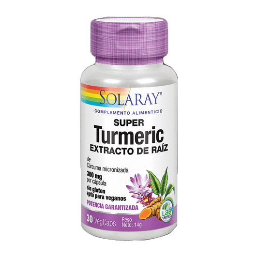 Super Turmeric 30 Capsulas | Solaray - Dietetica Ferrer