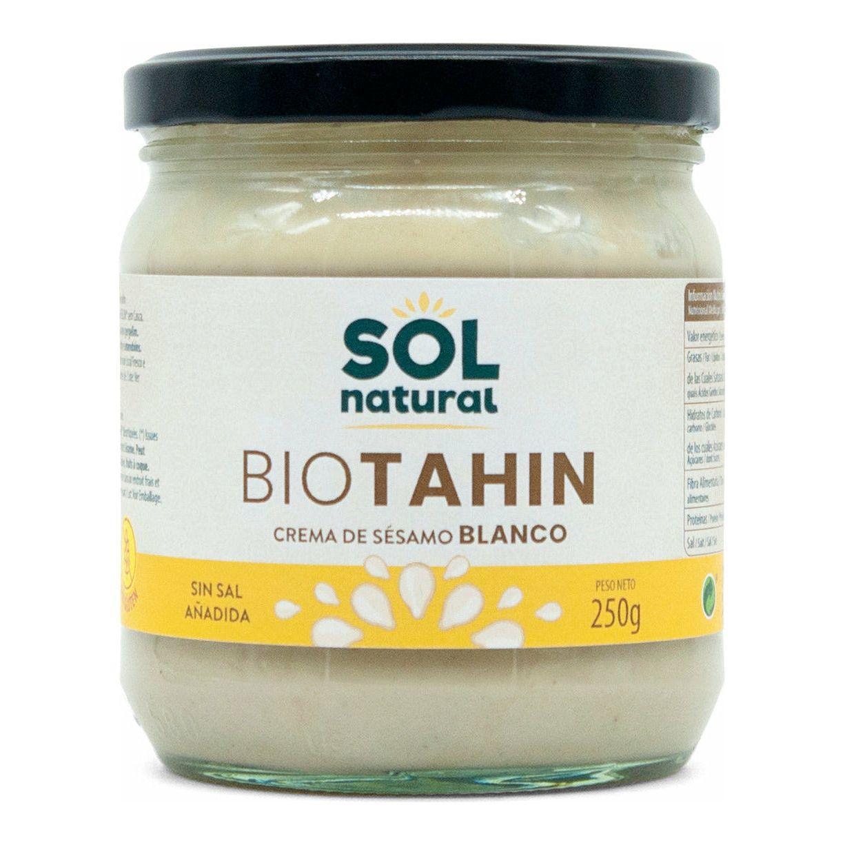 Tahin Blanco Bio 250 gr | Sol Natural - Dietetica Ferrer