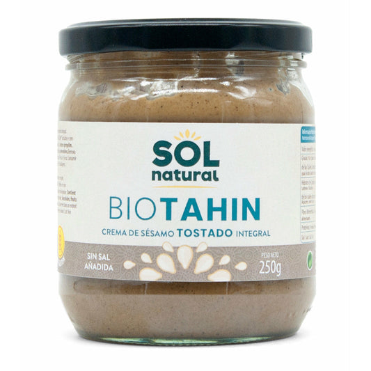 Tahin Tostado Bio 250 gr | Sol Natural - Dietetica Ferrer