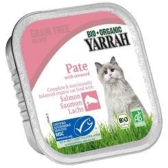 Pate para gatos con Salmon Bio 100 gr | Yarrah - Dietetica Ferrer