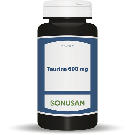 Taurina 600 mg 60 Capsulas | Bonusan - Dietetica Ferrer