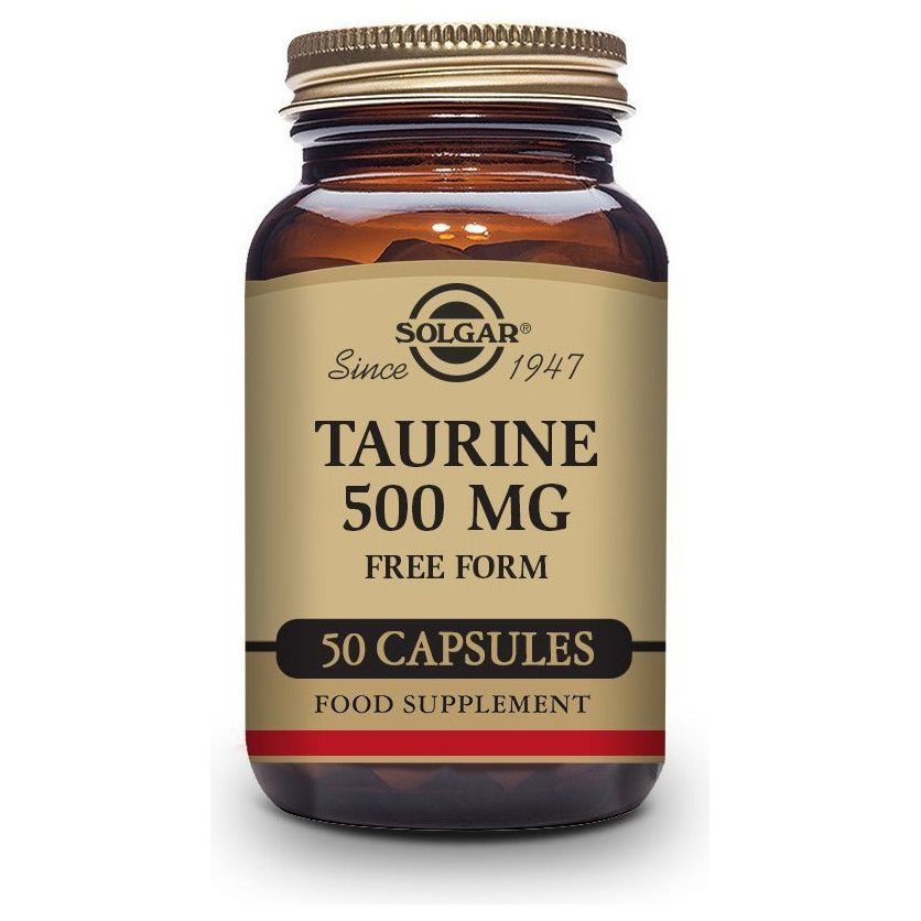 Taurine 500 Mg 50 Capsulas | Solgar - Dietetica Ferrer