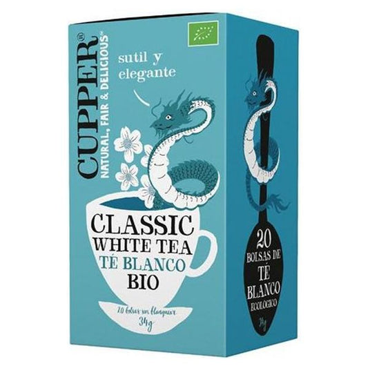 Te Blanco Bio 20 Filtros | Cupper - Dietetica Ferrer