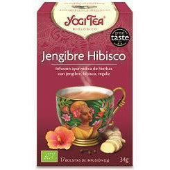 Te Jengibre Hibisco Bio | Yogi Tea - Dietetica Ferrer
