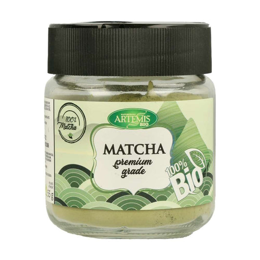 Te Matcha Tarro Cristal Bio 55 gr | Artemis - Dietetica Ferrer