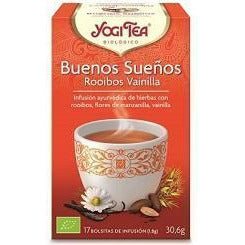 Te Rooibos Vainilla Buenos Sueños Bio | Yogi Tea - Dietetica Ferrer