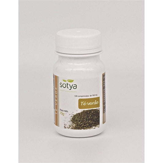 Te Verde 700 mg 100 Comprimidos | Sotya - Dietetica Ferrer