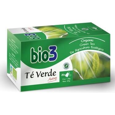 Te Verde Ecologico 25 Bolsitas | Bio3 - Dietetica Ferrer