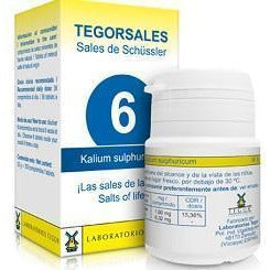 Tegorsales 6 20 gr Comprimidos | Tegor - Dietetica Ferrer