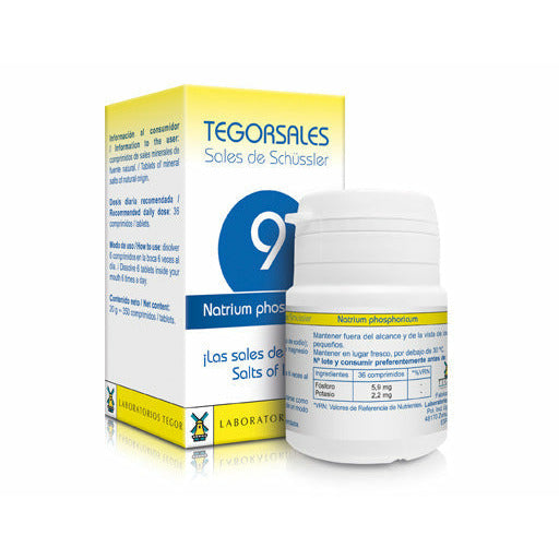 Tegorsales 9 20 gr Comprimidos | Tegor - Dietetica Ferrer